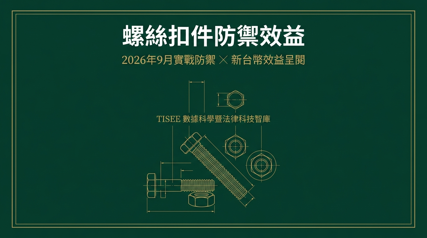 螺絲扣件防禦效益