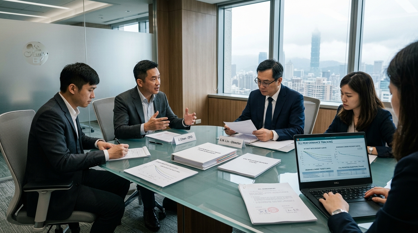 永續連結貸款(SLL)指南:銀行如何看懂企業 ESG 真實數據