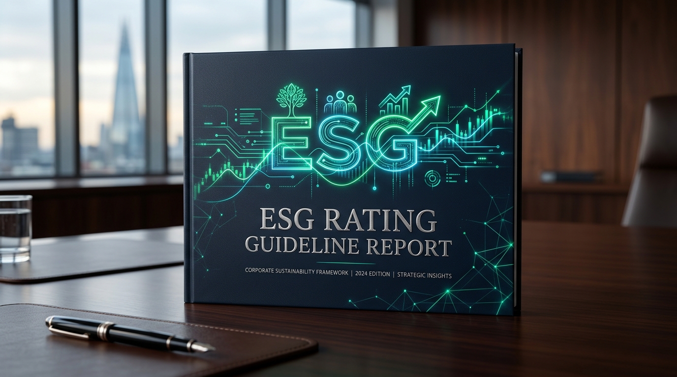 ESG評鑑指標-達成參考指南 封面背景