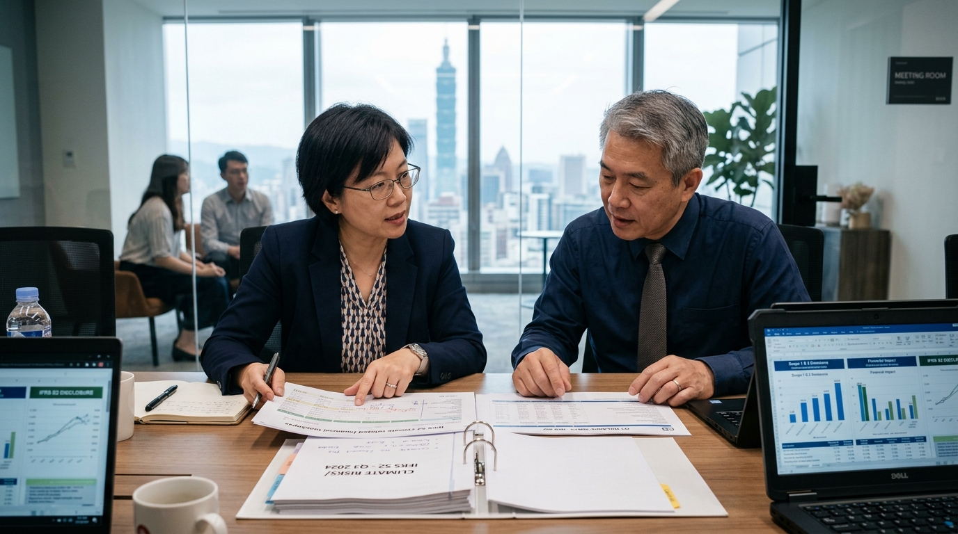IFRS S2 氣候相關揭露準則實務解讀：工廠現場如何落地