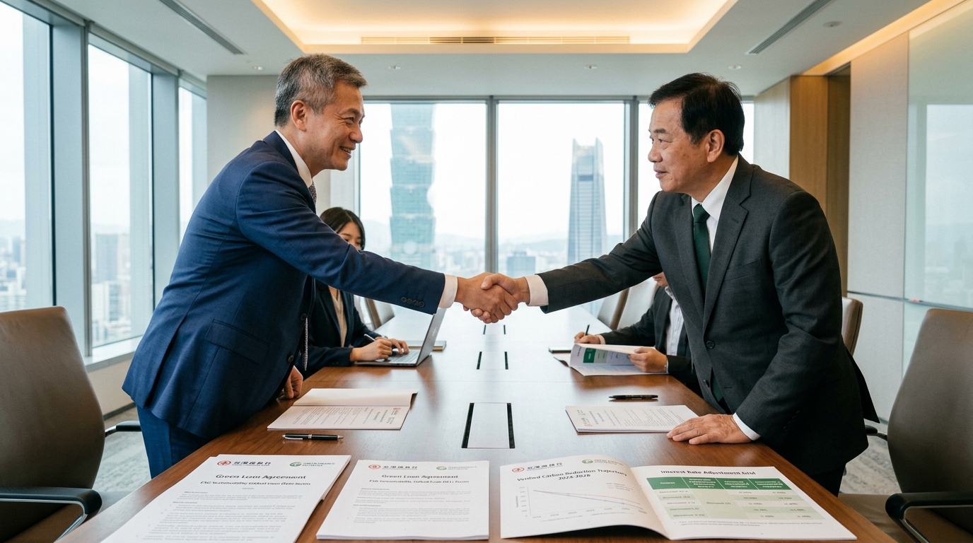 製造業實測減碳爭取銀行 SLL 永續連結貸款降息實戰